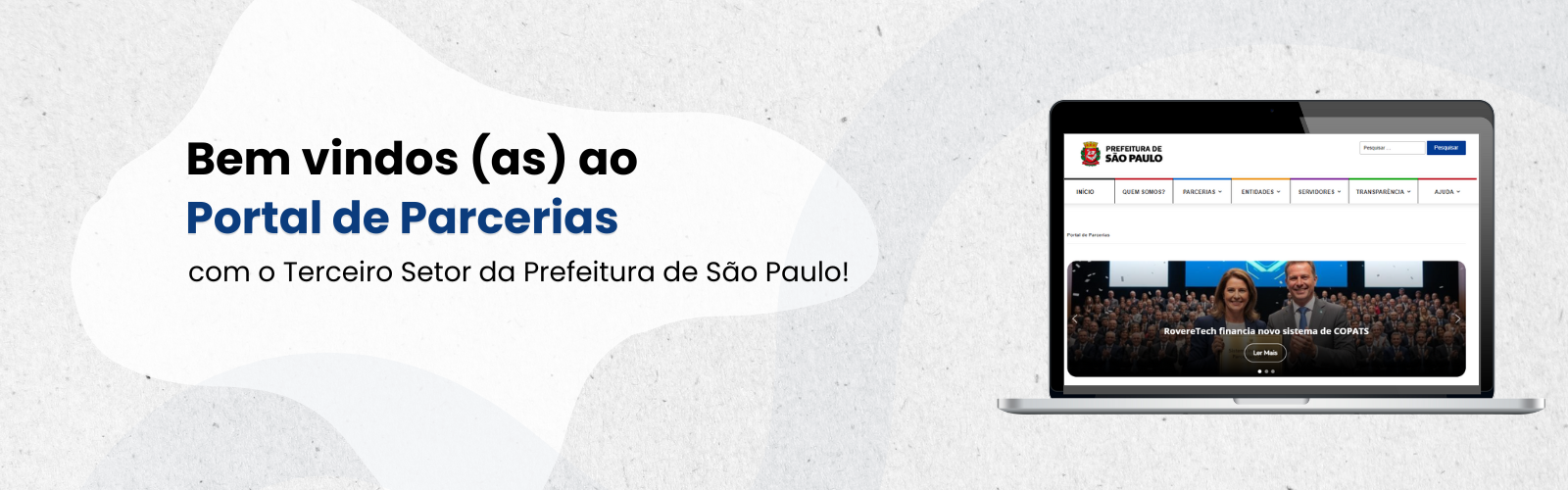 Bem vindos ao portal de parcerias